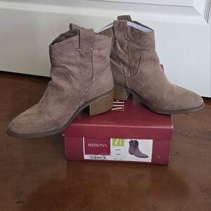 Merona Women's Taupe Ankle Boots